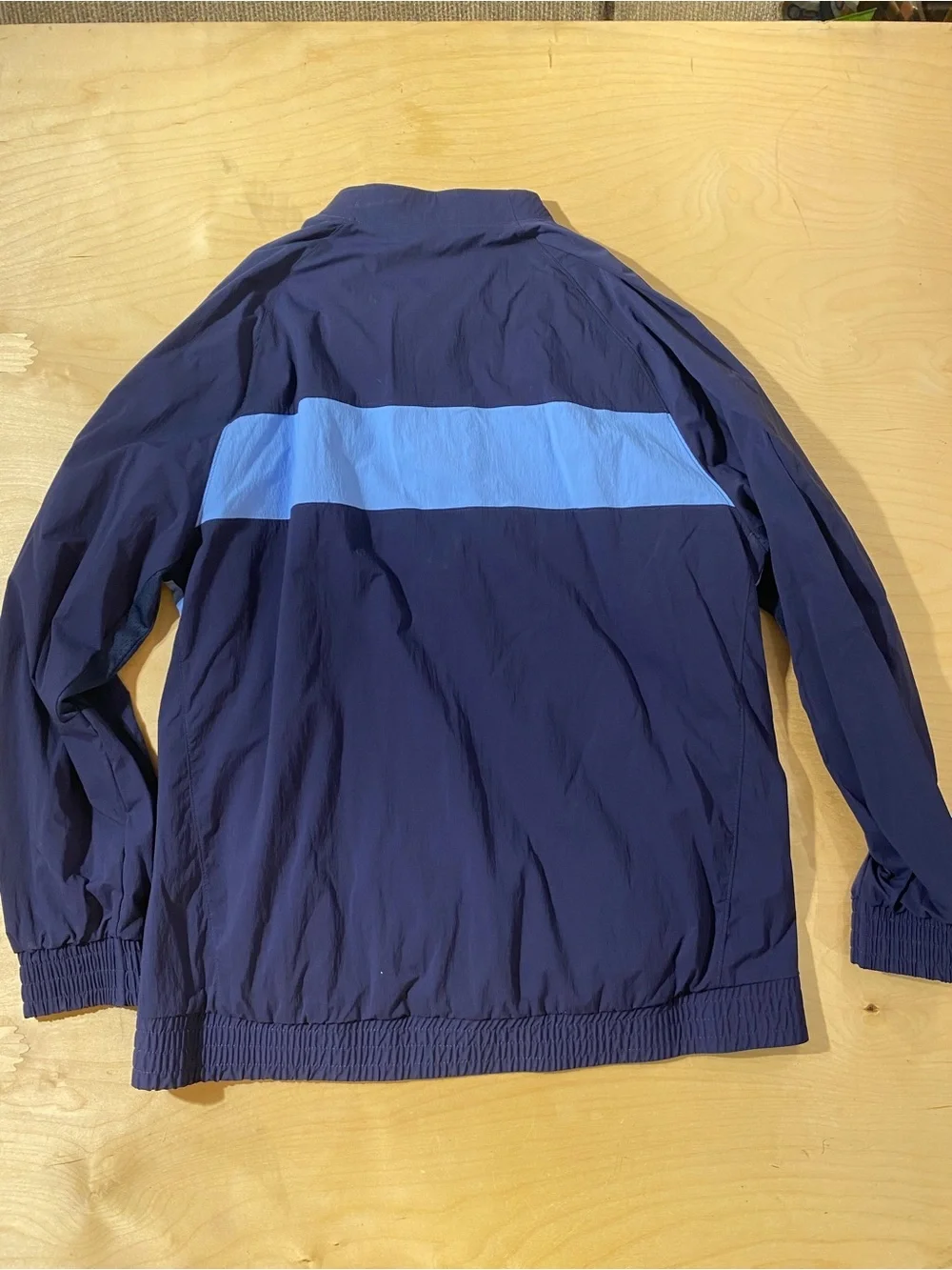 Jordan Navy and Carolina Blue Pullover Jacket XL (RO)